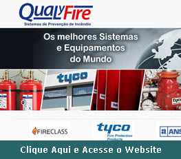Website da Qualyfire Sistemas Contra Incêndio