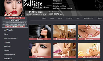 Website Studio Belfiore - Jundiaí